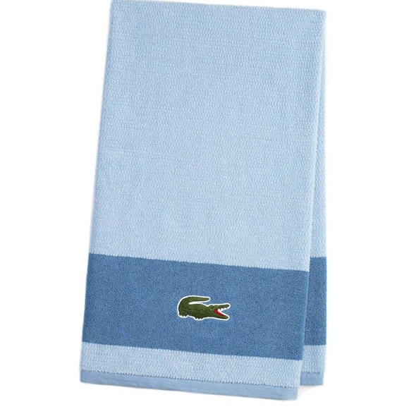 NWT Lacoste Bath Sheet Towels (sold separately or with bundle discounts) - Picture 3 of 16
